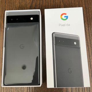 Google Pixel - 美品 Google Pixel 6a Charcoal 128GB おまけ付きの