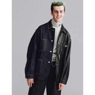 ジエダ(Jieda)のJieDa 21ss SWITCHING COVERALLS カバーオール(Gジャン/デニムジャケット)