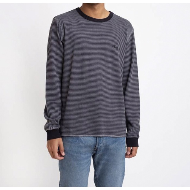 STUSSY - STUSSY LS Thermal Border サーマルカットソーロンTの通販 by
