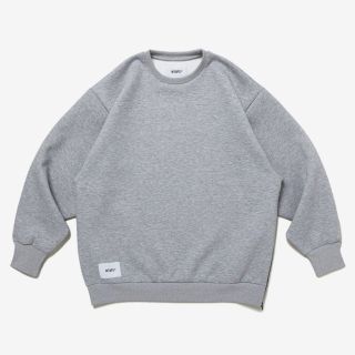 W)taps - Wtaps Wound Sweater Rapo Sign Ash Gray Lの通販 by younock