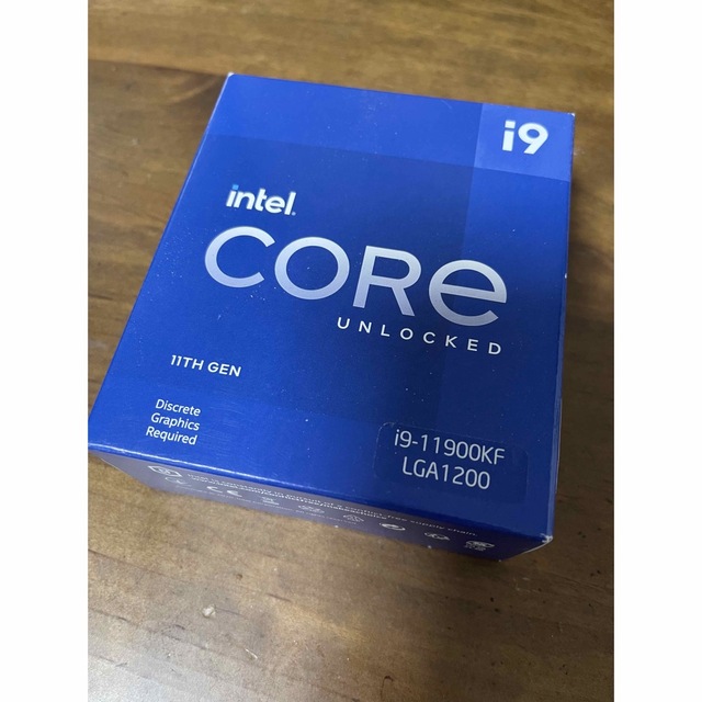 新品未開封 インテル core i9 11900KF CPUPC/タブレット