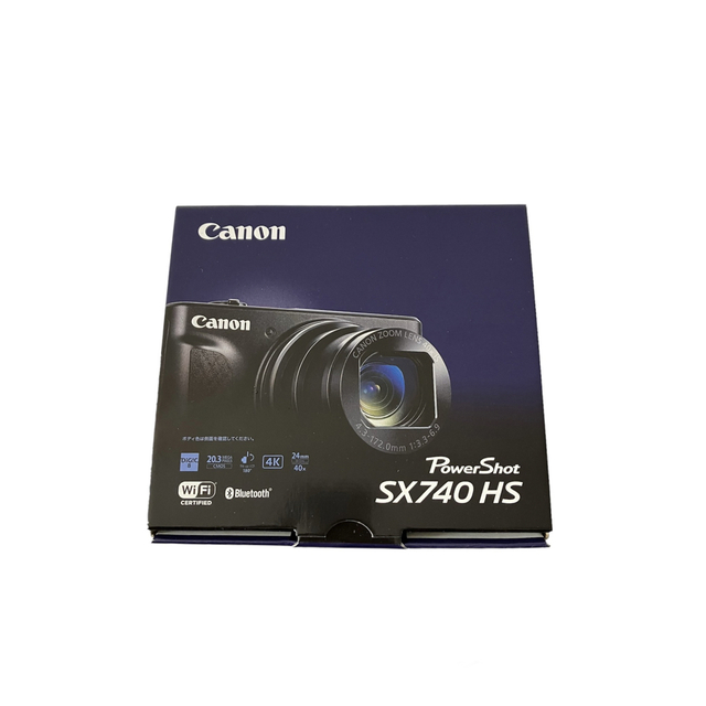 Canon(キヤノン)の【新品未使用】Canon PowerShot SX740 HS SL スマホ/家電/カメラのカメラ(コンパクトデジタルカメラ)の商品写真