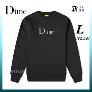 Supreme - 新品 人気 ☆ Dime ダイム CLASSIC LOGO CREW Lサイズの通販 ...