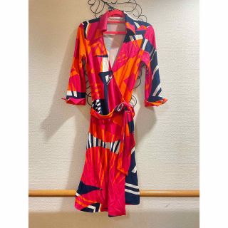 ダイアンフォンファステンバーグ(DIANE von FURSTENBERG)のダイアン ラップワンピース2(ひざ丈ワンピース)