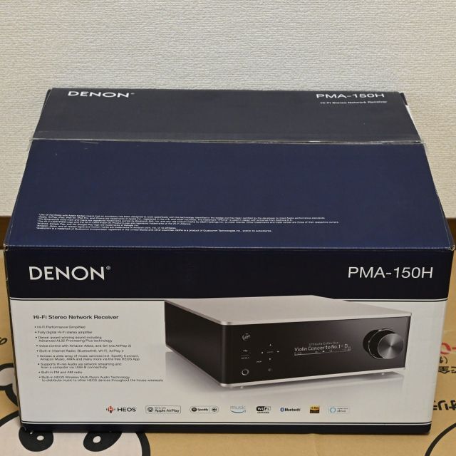 美品 DENON デザインシリーズ プリメインアンプ PMA-150H