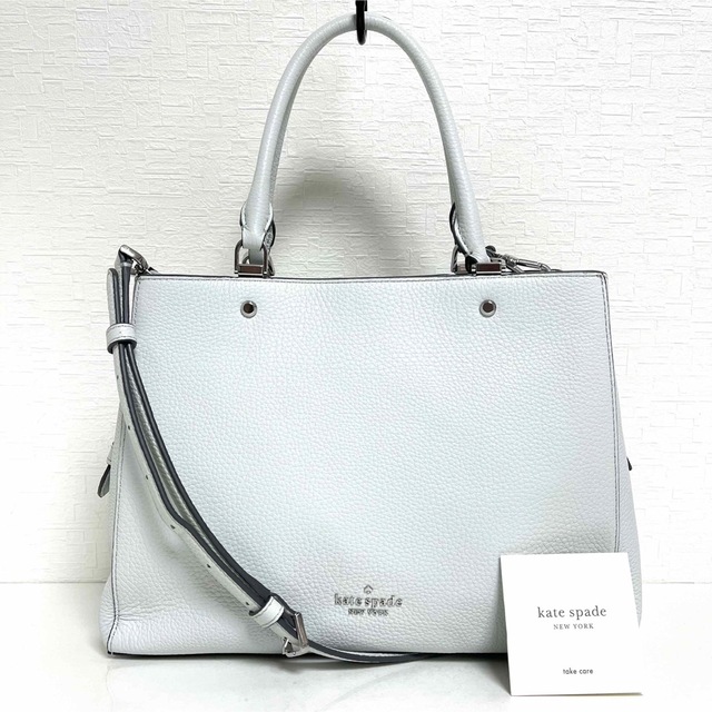 Kate Spade 現行品 2WAY ショルダーバッグ ライトブルー 1