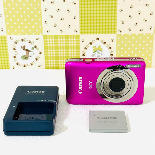 Canon(キヤノン)の✨美品✨Canon キャノン IXY DIGITAL 210 F ピンク スマホ/家電/カメラのカメラ(コンパクトデジタルカメラ)の商品写真