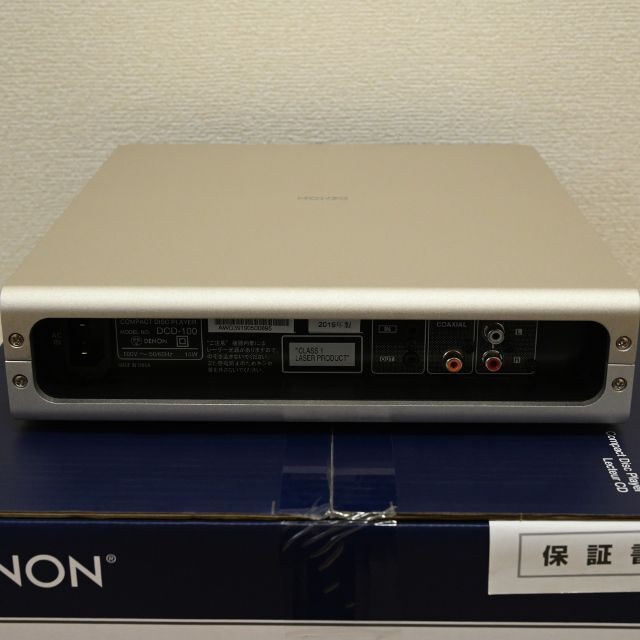 DENON(デノン)の美品 DENON デザインシリーズ CDプレーヤー DCD-100 スマホ/家電/カメラのオーディオ機器(その他)の商品写真