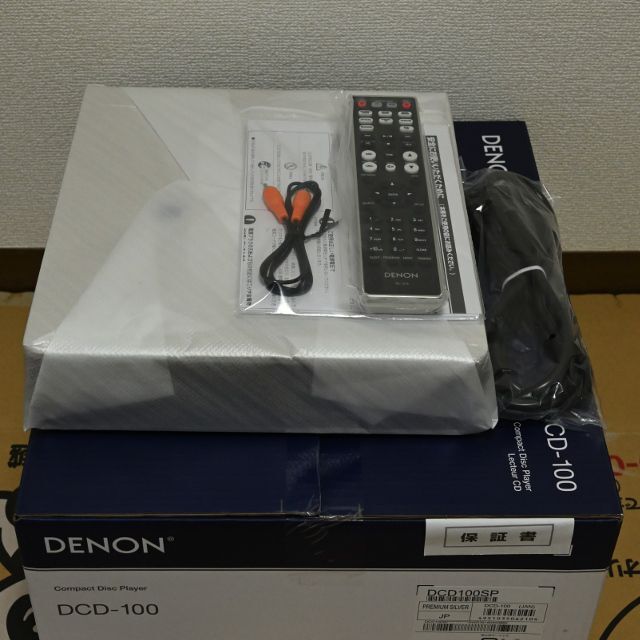 DENON(デノン)の美品 DENON デザインシリーズ CDプレーヤー DCD-100 スマホ/家電/カメラのオーディオ機器(その他)の商品写真