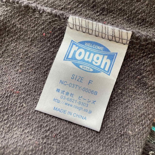 rough(ラフ)のrough 刺繍トレーナー レディースのトップス(トレーナー/スウェット)の商品写真