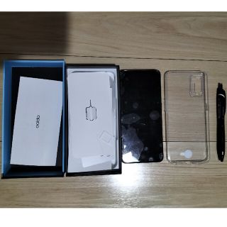 オッポ(OPPO)のOPPO オッポ A55s 5G(CPH2309) 画面割れ ジャンク品(スマートフォン本体)