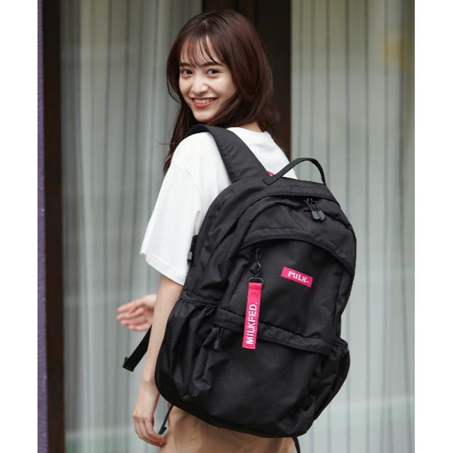 【色: ピンク】ミルクフェド バックパック NEO BIG BACKPACK M