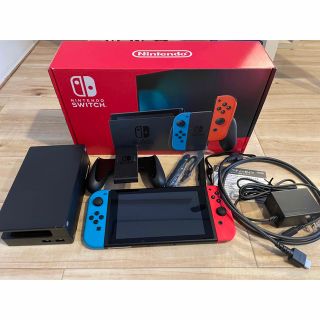 ニンテンドースイッチ(Nintendo Switch)のNintendo Switch 本体 ネオンブルー&レッド(家庭用ゲーム機本体)