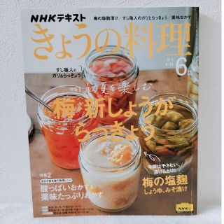 きょうの料理2020年6月号　初夏を楽しむ梅・新しょうが・らっきょう(料理/グルメ)