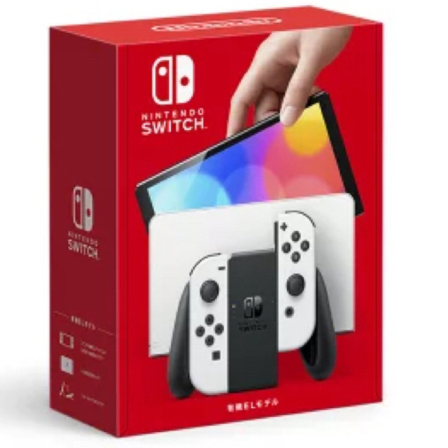 Nintendo Switch(ニンテンドースイッチ)のNintendo Switch（有機ELモデル）新品・未開封品 エンタメ/ホビーのゲームソフト/ゲーム機本体(家庭用ゲーム機本体)の商品写真