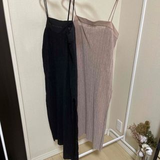 ザラ(ZARA)のZARA  キャミソールワンピース(ひざ丈ワンピース)