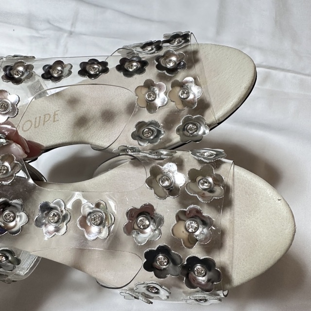 F-TROUPE(エフトゥループ)のF-Troupe エフトゥループ デイジーサンダル シルバー レディースの靴/シューズ(サンダル)の商品写真