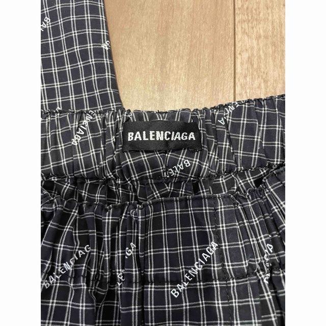大放出セール BALENCIAGA Checked Flannel Trouserバレンシアガ