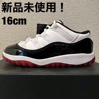 ジョーダン(Jordan Brand（NIKE）)の【希少】ジョーダン 11 レトロ ロー(TD) ジムレッド 16cm 子ども用(スニーカー)