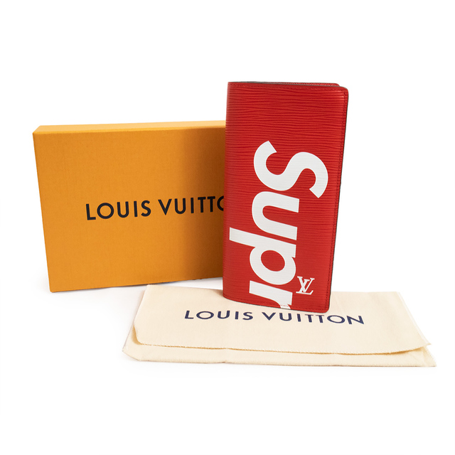 【特価】✨ Louis vuitton ルイヴィトン Supreme長財布