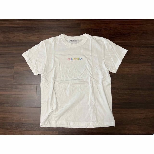 MILKFED.(ミルクフェド)のMILKFED ミルクフェド Tシャツ 白 サイズS レディースのトップス(Tシャツ(半袖/袖なし))の商品写真