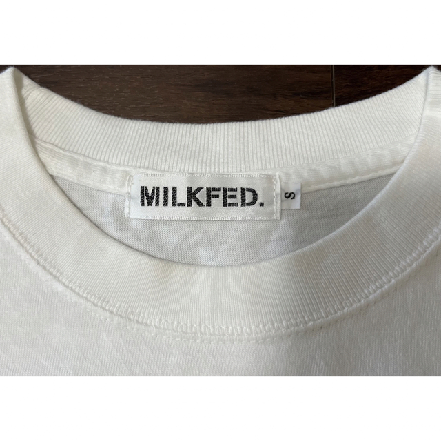 MILKFED.(ミルクフェド)のMILKFED ミルクフェド Tシャツ 白 サイズS レディースのトップス(Tシャツ(半袖/袖なし))の商品写真