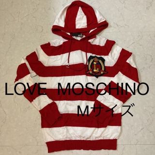 新品タグ付‼︎ MOSCHINO UNDERWEAR パーカー 白 キャンディ柄