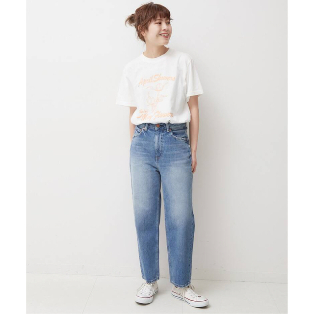 Spick & Span(スピックアンドスパン)のSpick and Span ウェーブユニオン　May flower Tシャツ レディースのトップス(Tシャツ(半袖/袖なし))の商品写真