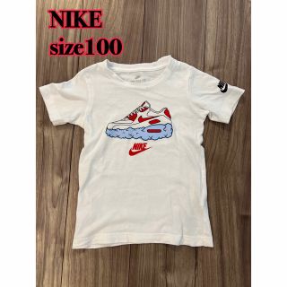 ナイキ(NIKE)のNIKE ナイキ　Tシャツ　サイズ100 スニーカー　半袖　ロゴ(Tシャツ/カットソー)