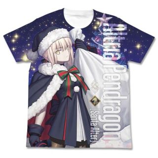 コスパ(COSPA)のFGO フルグラフィックTシャツ アルトリア・ペンドラゴン サンタオルタ L(その他)