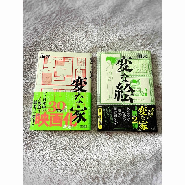 変な家　変な絵　2冊セット　雨穴著 エンタメ/ホビーの本(文学/小説)の商品写真