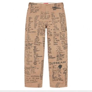 Supreme - Gonz Poems Chino Pant Khaki 34の通販 by ha's shop