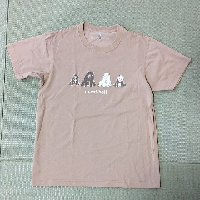 【本日限定価格】モンベル　4匹のくま　Ｔシャツ レディースのトップス(Tシャツ(半袖/袖なし))の商品写真