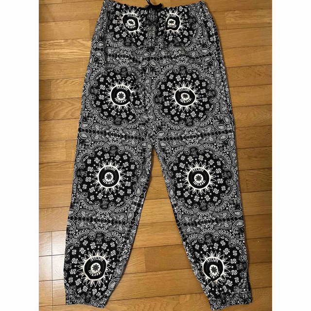 EXAMPLE PAISLEY PATTERN NYLON PANTS