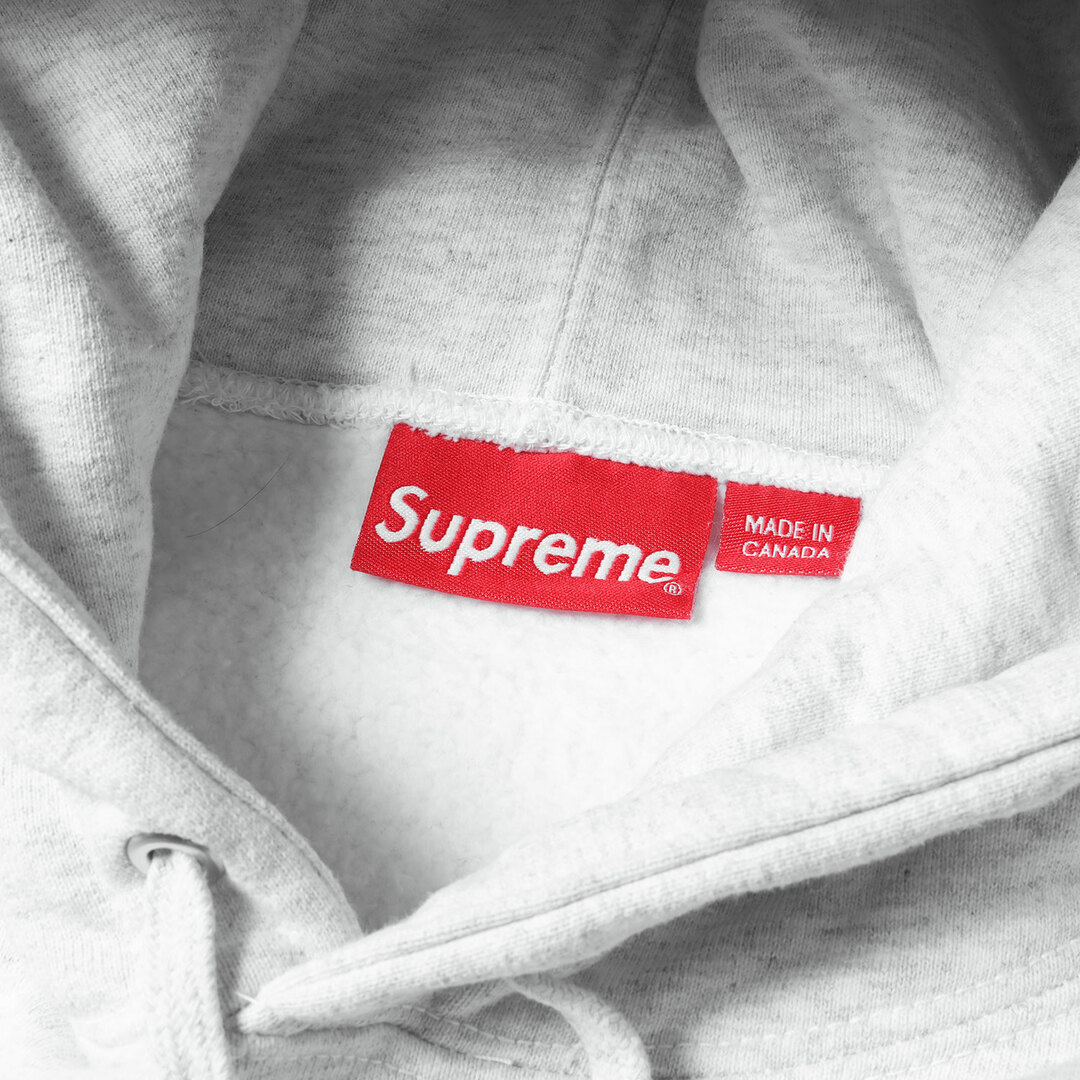 Supreme シュプリーム パーカー サイズ：S 真珠の耳飾りの少女 スウェットパーカー Pearl Hooded Sweatshirt 20AW アッシュグレー S トップス フーディー スウェットシャツ 【メンズ】【美品】