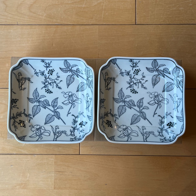 アメリカ 価格 スコープ artek 東屋 木瓜角皿 2枚セット バラ売り可