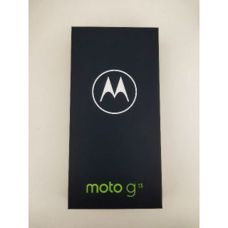 Motorola - 【新品未開封】 moto g13 128GB マットチャコール SIM