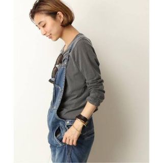 ドゥーズィエムクラス(DEUXIEME CLASSE)のドゥーズィエムクラス  Layering Tシャツ　グレー(カットソー(長袖/七分))