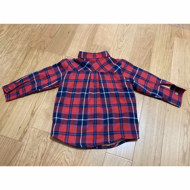 LITTLE BEAR CLUB(リトルベアークラブ)の子供服　ネルシャツ　95cm キッズ/ベビー/マタニティのキッズ服女の子用(90cm~)(ジャケット/上着)の商品写真