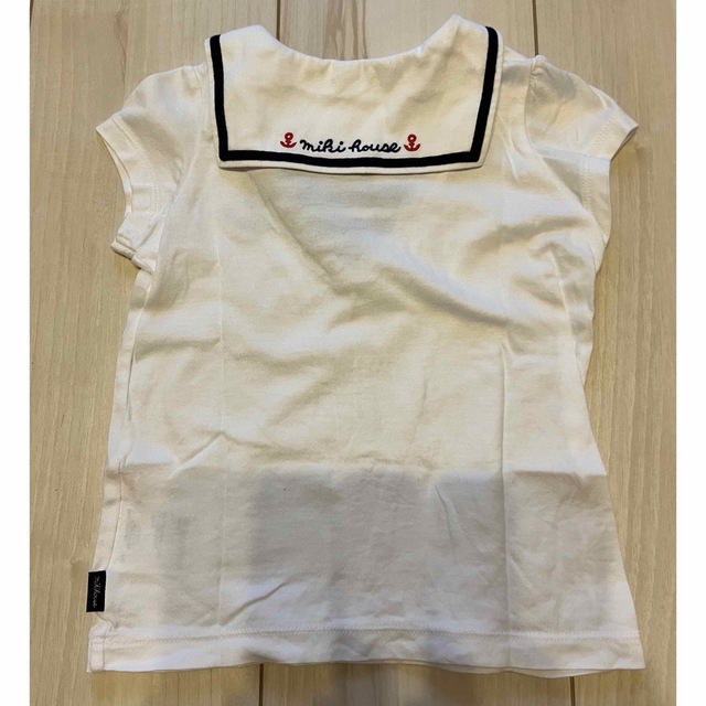 mikihouse(ミキハウス)の週末限定‼️ミキハウス セーラーカラーTシャツ キッズ/ベビー/マタニティのベビー服(~85cm)(Ｔシャツ)の商品写真
