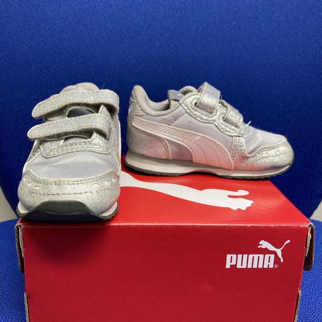 PUMA(プーマ)のプーマ PUMA kids スニーカー Cabana Racer glitz V キッズ/ベビー/マタニティのベビー靴/シューズ(~14cm)(スニーカー)の商品写真