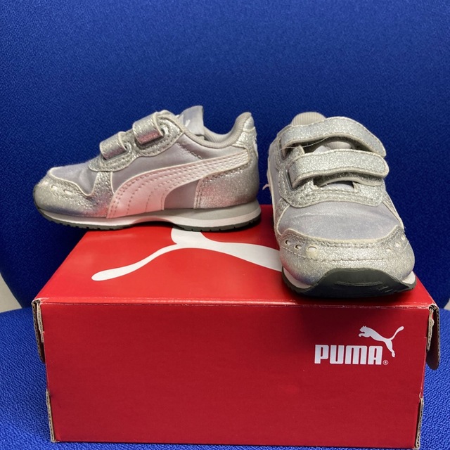 PUMA(プーマ)のプーマ PUMA kids スニーカー Cabana Racer glitz V キッズ/ベビー/マタニティのベビー靴/シューズ(~14cm)(スニーカー)の商品写真