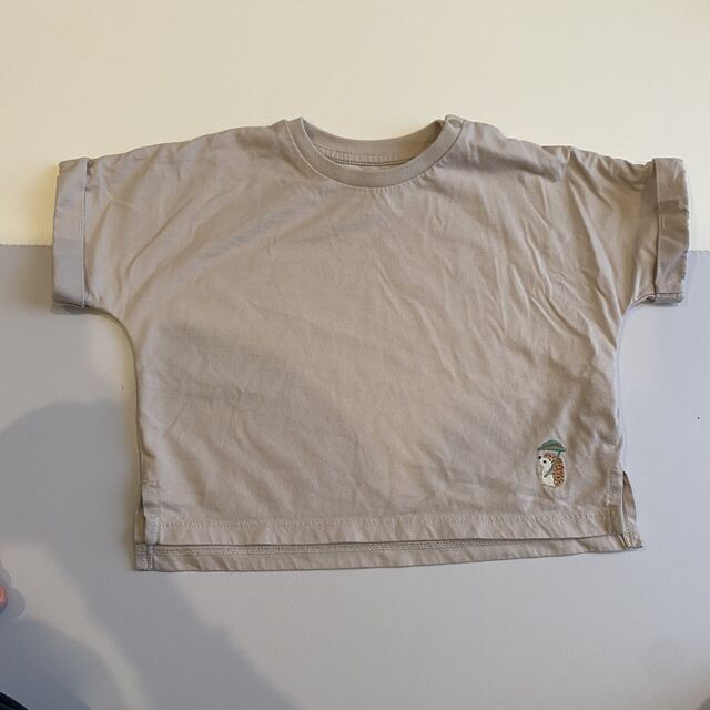 UNIQLO(ユニクロ)のUNIQLO エアリズム半袖Tシャツ 80サイズ2枚セットまとめ売り キッズ/ベビー/マタニティのベビー服(~85cm)(Ｔシャツ)の商品写真