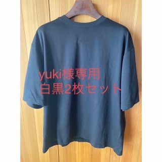 ユニクロ(UNIQLO)のyuki様専用　2枚【UNIQLO】エアリズムコットンオーバーサイズTシャツ(Tシャツ/カットソー(半袖/袖なし))