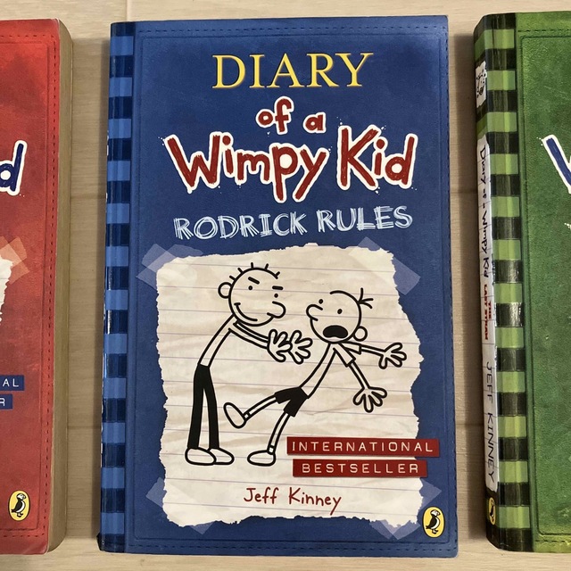 グレッグのダメ日記 Diary of a Wimpy Kid 22冊　英語絵本