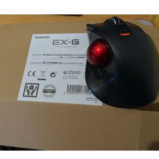 エレコム(ELECOM)のelecom エレコム EX-G トラックボール（赤玉）M-XT3DR(PC周辺機器)