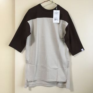 ユナイテッドアローズグリーンレーベルリラクシング(UNITED ARROWS green label relaxing)の新品★グリーンレーベル×Tanacana★フットボールワンピース定価4,389円(ワンピース)