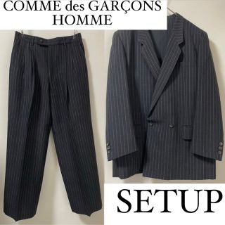 Comme des Garçons HOMME PLUS ストライプセットアップ-