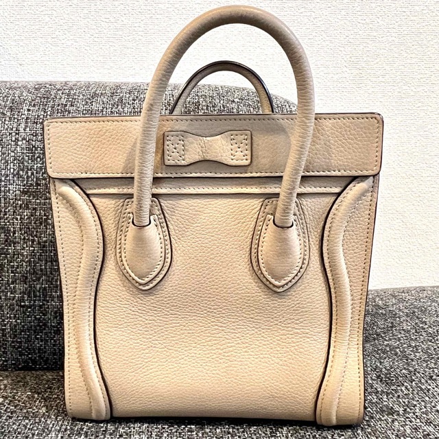 CELINE　ラゲージナノ　ショルダーバッグ　旧ロゴ