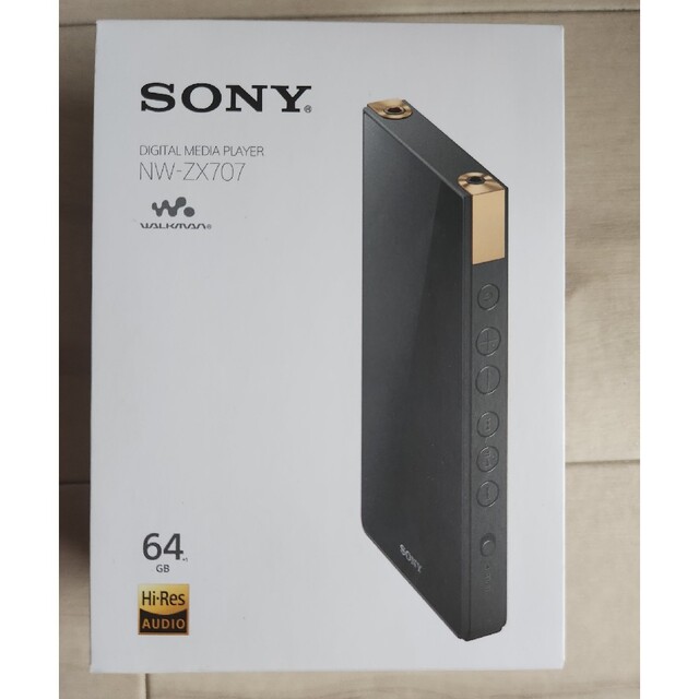 DAC【新品 未開封】SONY ソニー  NW-ZX707 ウォークマン 64GB